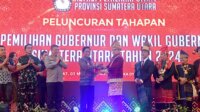 Peluncuran Pilkada Sumut 2024
