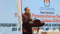Ketua KPU Sumut, Agus Arifin