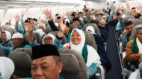 Rombongan Jemaah Haji Indonesia