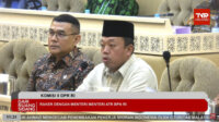Menteri Agraria dan Tata Ruang Nusron Wahid Mengikuti Rapat Kerja Dengan Komisi II DPR RI