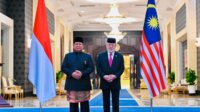 Presiden Prabowo Subianto Bersama Raja Malaysia Yang di-Pertuan Agong Sultan Ibrahim