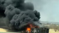 Bus Jamaah Umrah Indonesia Terbakar di Arab Saudi