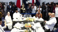 Jokowi dan Puan Maharani Duduk Satu Meja Bersama Ketua Umum Nasdem Surya Paloh