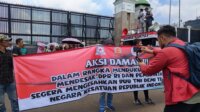 Massa Pendukung RUU TNI