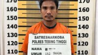 Tersangka Kasus Narkoba di Tebing Tinggi