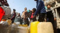 Warga Gaza Kesulitan Dapatkan Air Bersih