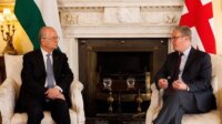 Perdana Menteri Inggris Keir Starmer Menerima Kunjungan Perdana Menteri Palestina Mohammad Mustafa
