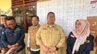 ketua bawaslu rahmat bagja saat memantau PSU pasaman sumatera barat