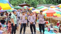 polres tebing tinggi kunjungi tempat wisata