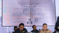 Bareskrim Polri saat konferensi pers terkait ijazah jokowi