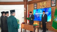 Gubsu Bobby Nasution melantik Kepala Biro Umum dan Kepala Biro Pengadaan Barang dan Jasa