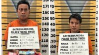 dua pengedar sabu ditangkap sat resnarkoba polres tebing tinggi