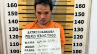 pengedar narkoba ditangkap sat resnarkoba polres tebing tinggi
