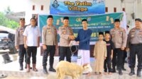 penyerahan hewan kurban polres tebing tinggi