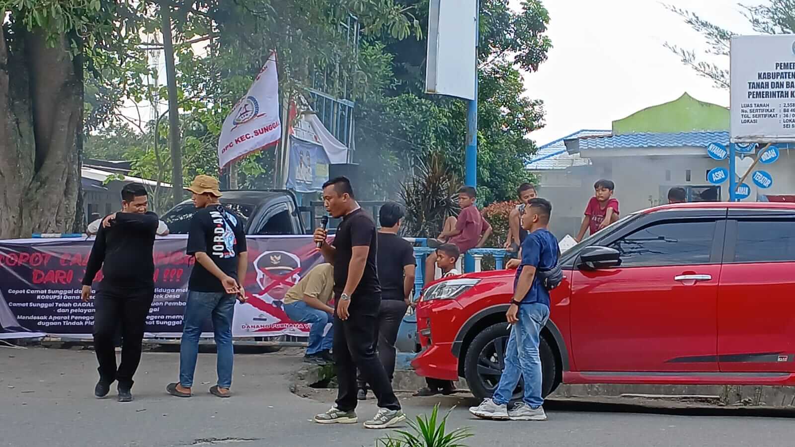 Aksi Demo LPM Kecamaan Sunggal 06/10/2025